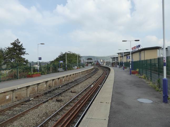 Accrington platform 2 looking east