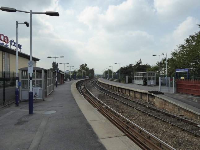 Accrington platform 2 looking west