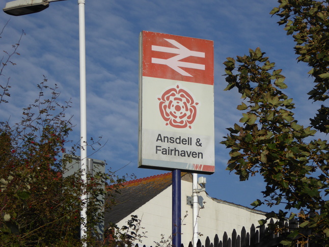 Ansdell and Fairhaven
sign