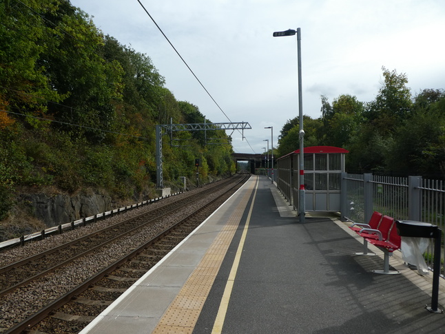 Apperley Bridge platform 2 looking east