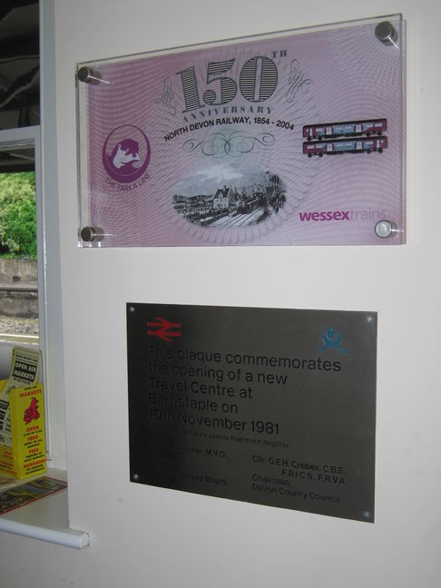 Barnstaple plaques
