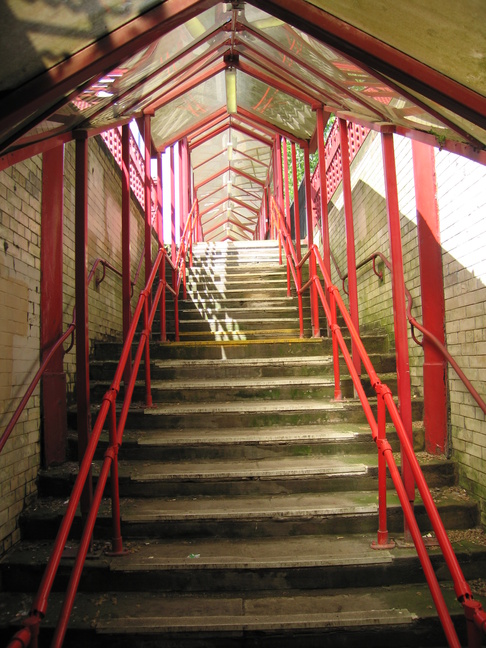 Batley subway exit
