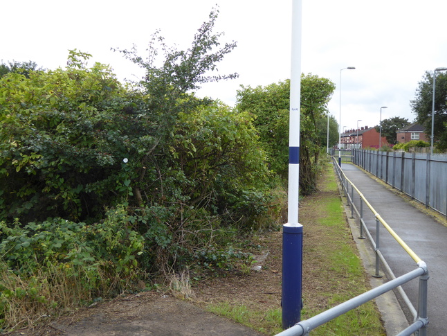 Belle Vue platform 1 approach