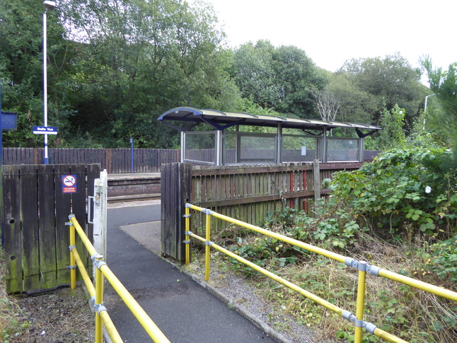 Belle Vue platform 1 entrance