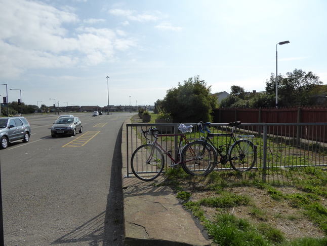 Blackpool South disused
platform side