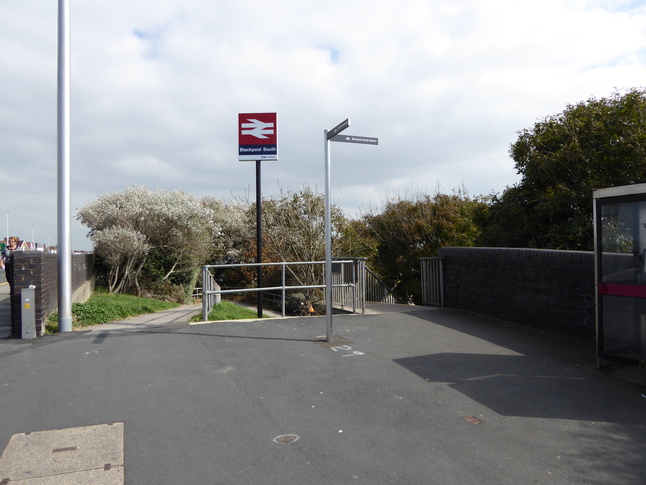 Blackpool South entrance