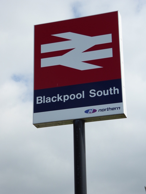 Blackpool South sign