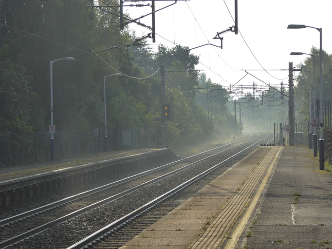 Bramhall platform 1 looking east