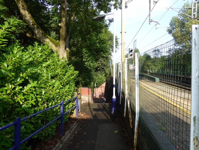 Bramhall platform 1 exit