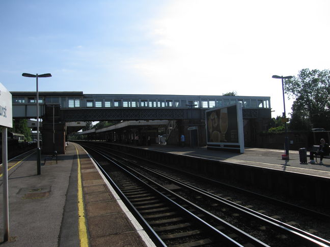 Brockenhurst footbridge
