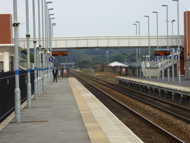 Buckshaw Parkway platform 1
looking east