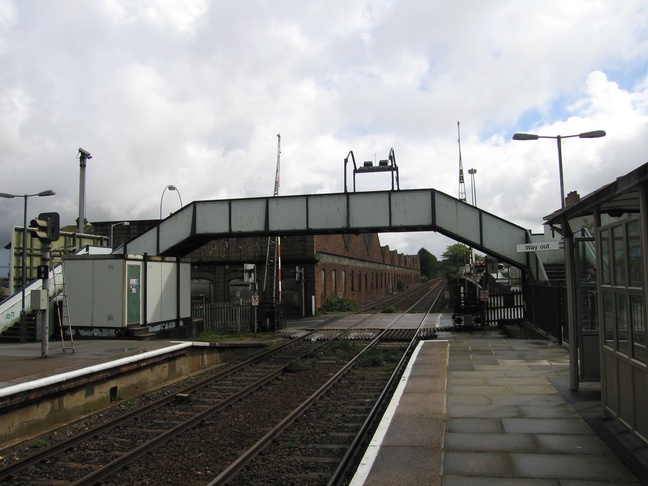Camborne footbridge