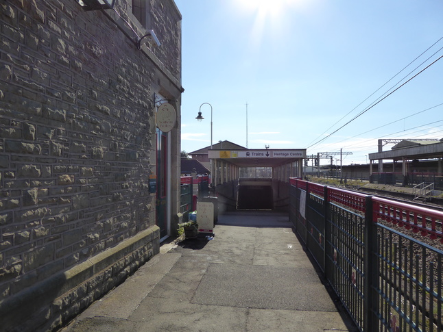 Carnforth subway entrance