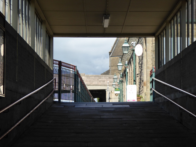 Carnforth subway exit