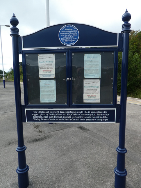 Chinley noticeboard