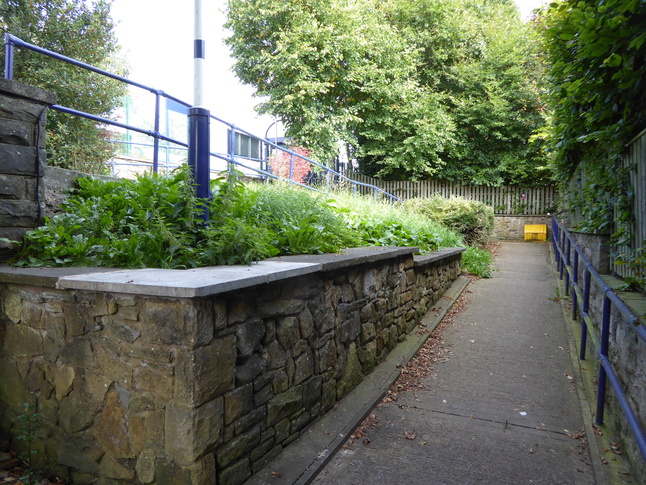 Church and
Oswaldtwistle platform 2 ramp