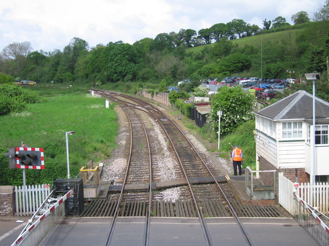 Crediton, looking north