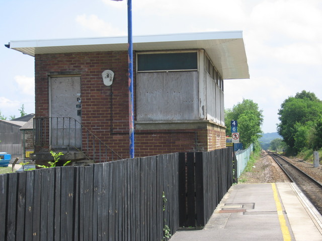 Crewkerne old signalbox