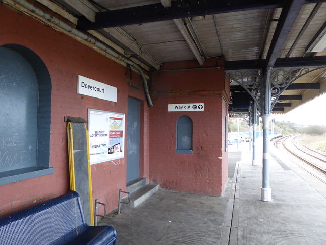 Dovercourt under canopy looking west