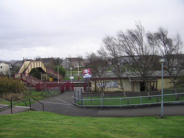 Drumry station approach