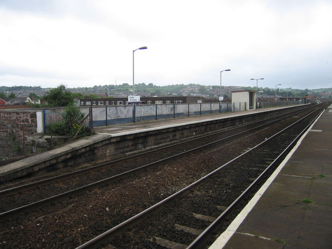 Exeter St Thomas platforms
