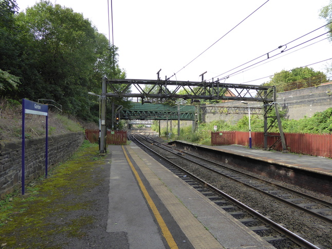 Gorton platform 1 looking west