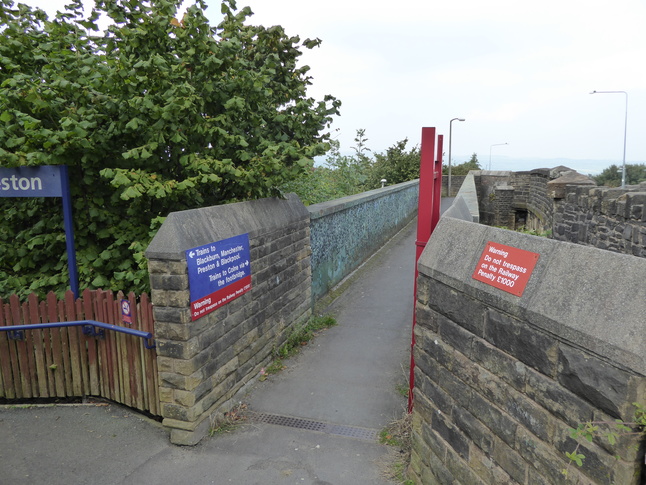 Hapton footbridge