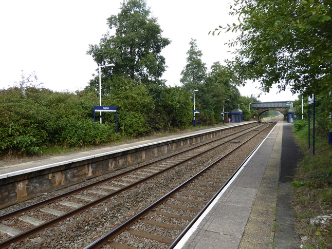 Hapton platforms looking east