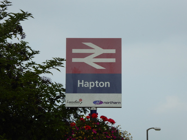 Hapton sign