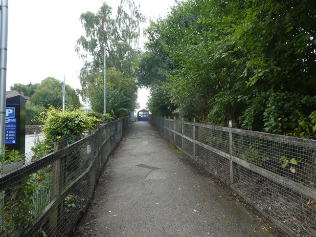 Hathersage platform 2 ramp