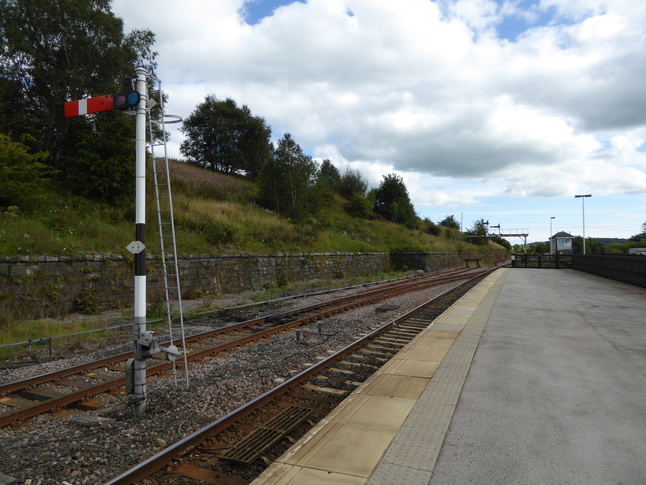 Hellifield platform 1 looking east