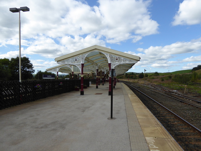 Hellifield platform 1 from east