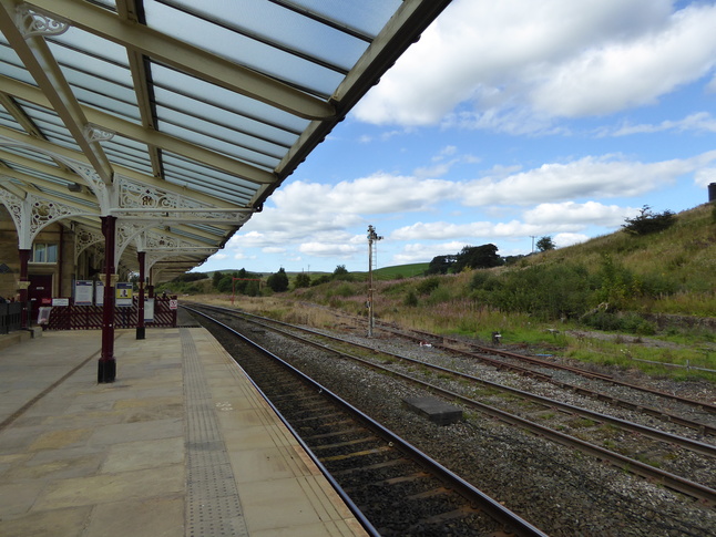 Hellifield platform 1 looking west