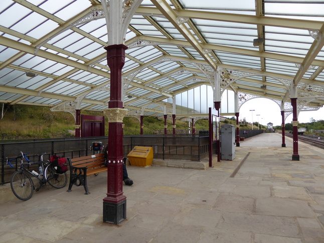 Hellifield waiting area