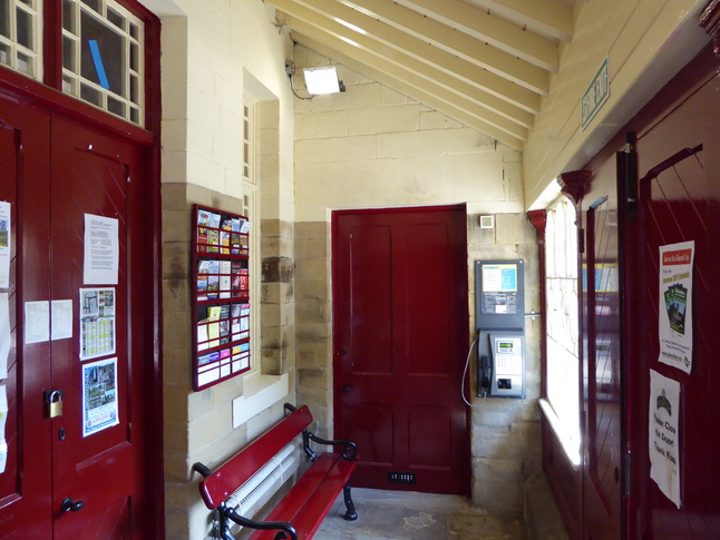 Horton-in-Ribblesdale inside platform 1 building