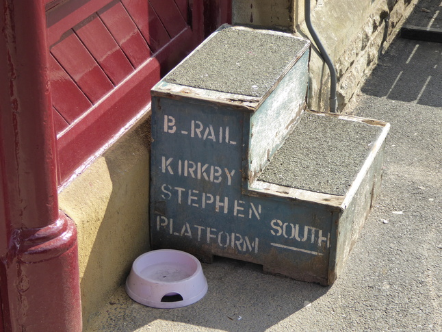 Horton-in-Ribblesdale steps / B_RAIL KIRKBY STEPHEN SOUTH PLATFORM
