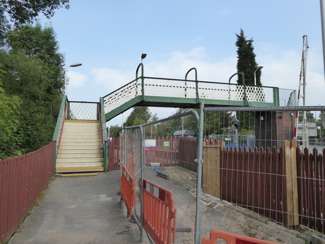 Huncoat footbridge