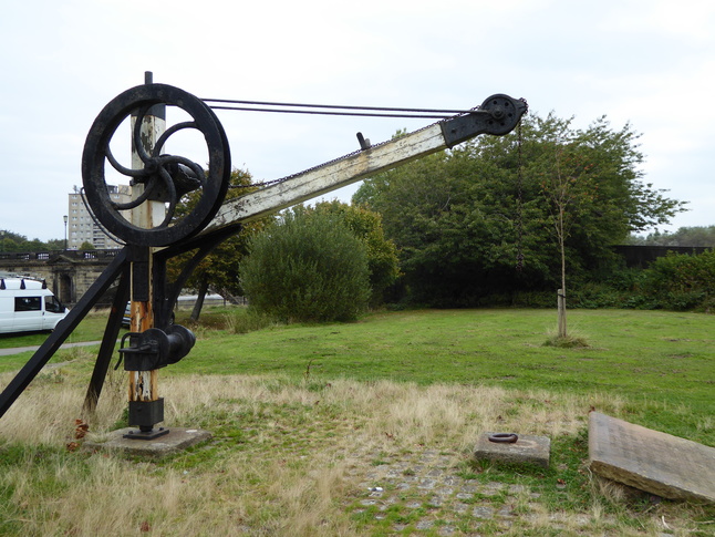 Lancaster Green Ayre goods
crane