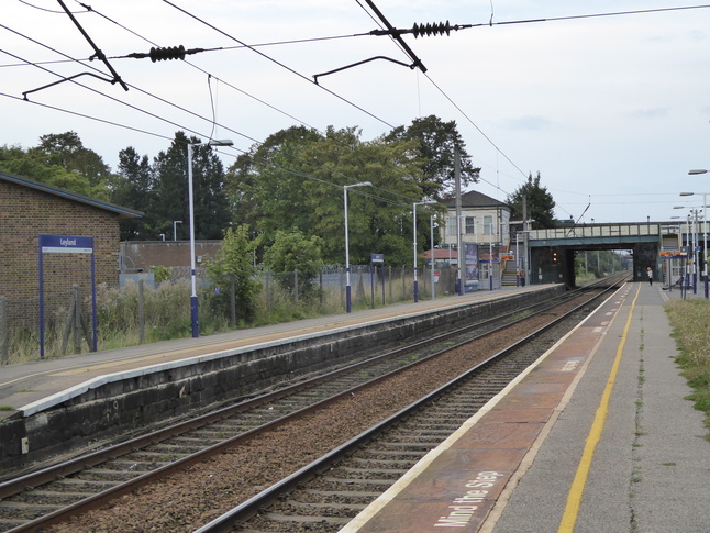 Leyland platforms 1 and 2 looking
north