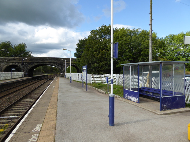 Long Preston platform 1 shelter