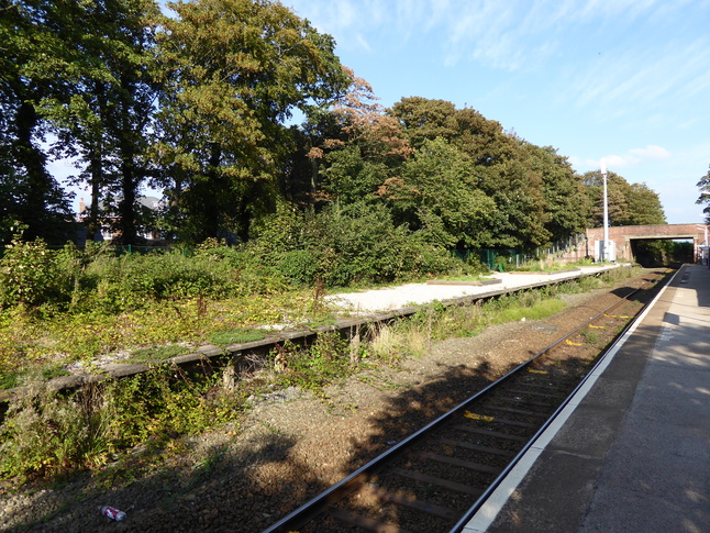 Lytham disused platform