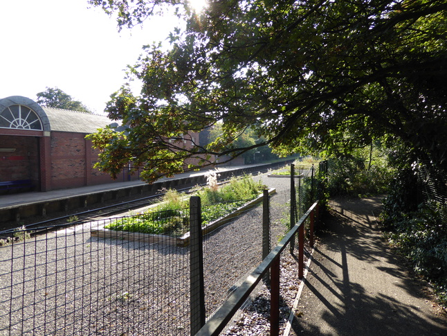 Lytham disused platform rear