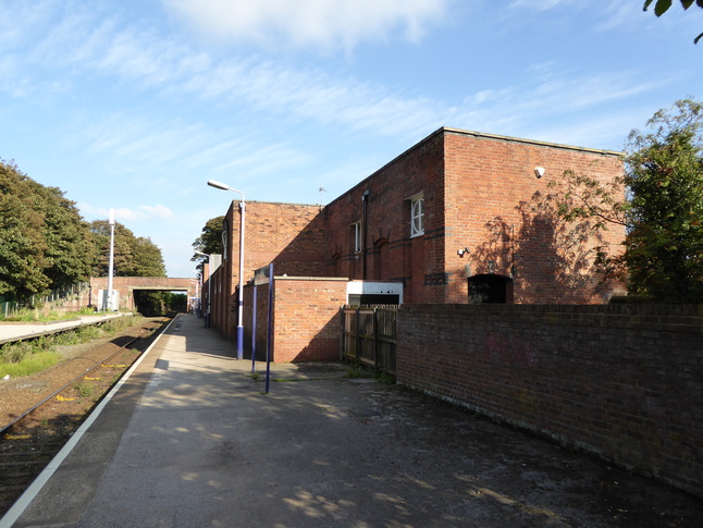 Lytham looking east along platform