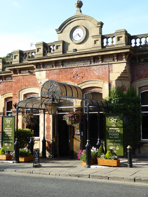 Lytham pub entrance