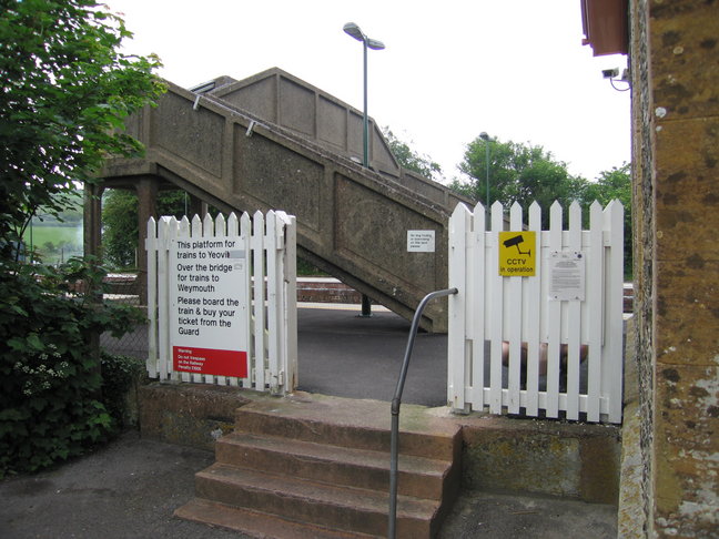 Maiden Newton entrance