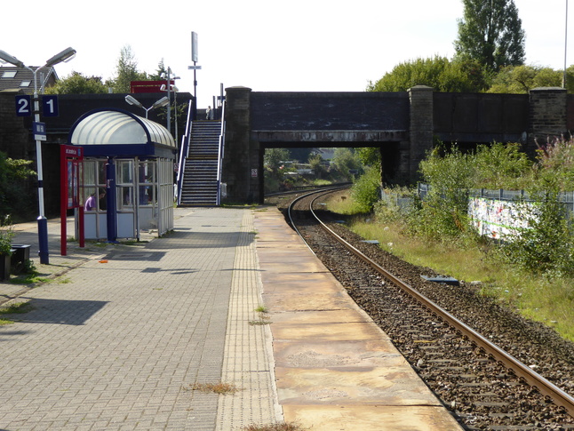 Mill Hill platform 1 looking west