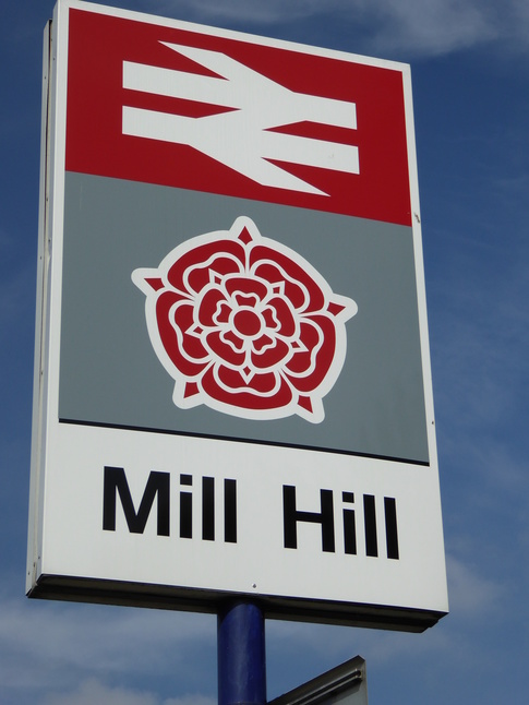 Mill Hill sign