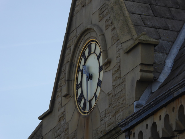 Morecambe Promenade clock