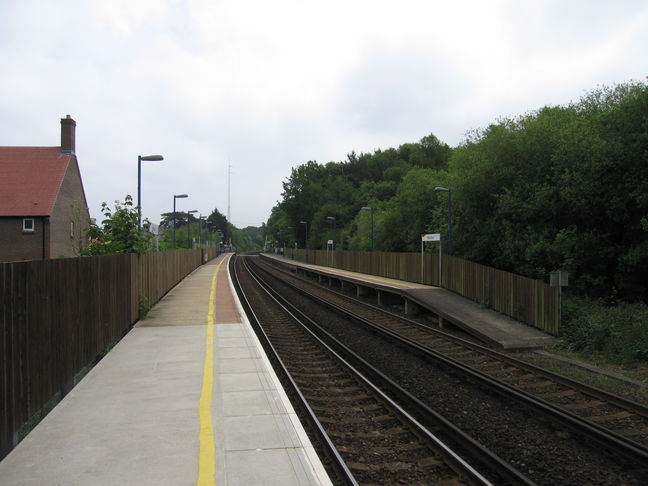 Moreton platform 1 looking east
