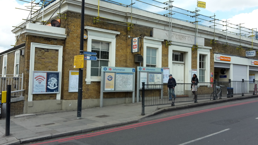 New Cross Gate old signage